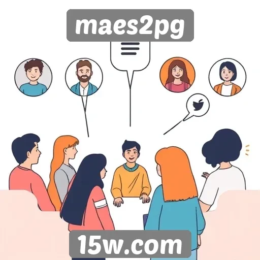 Exploração das funcionalidades sociais do maes2pg